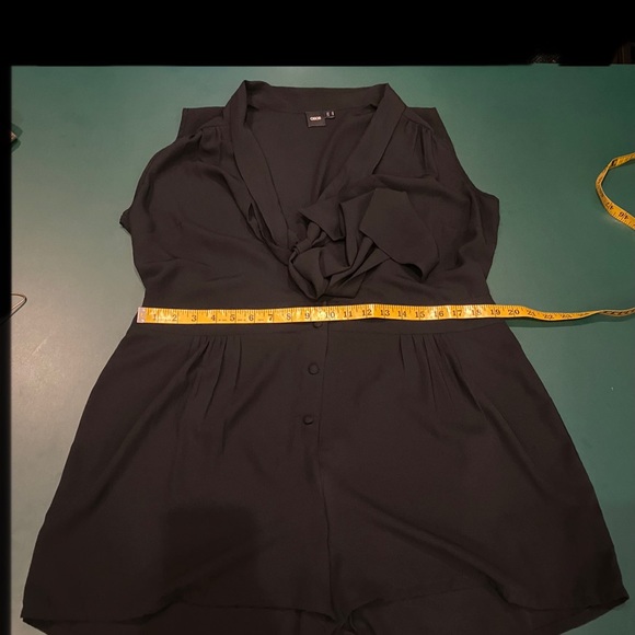 ASOS Romper with Front Bow Detail, Size 14 - Picture 8 of 9